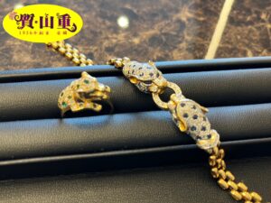 K18 パンサーモチーフ リング ブレスレットお買取しました💍✨